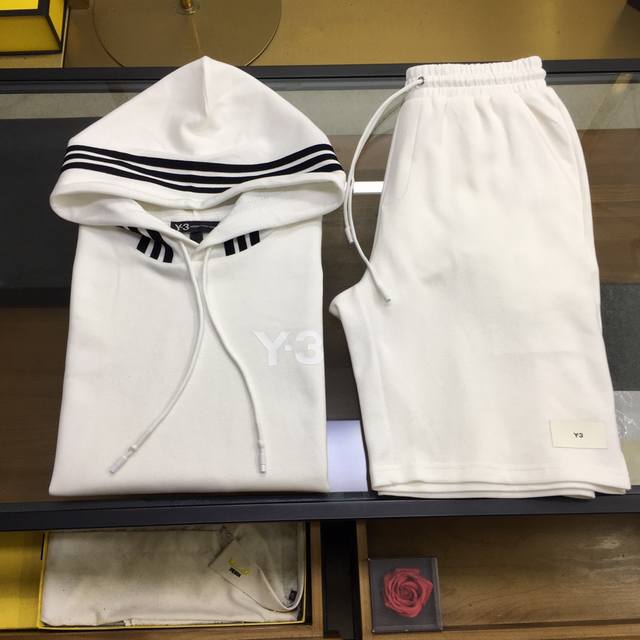 Shi New Arrival Set Top and Pants Y-3 Faux Two-Piece Set for Sale Spring/Summer