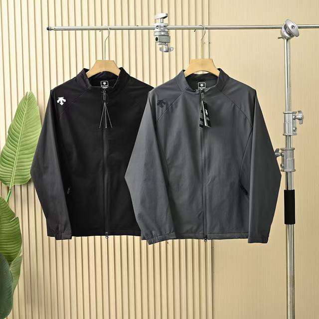 Descente 2025 Autumn/Winter New Outdoor Men's Casual Training Stand Collar Jacke