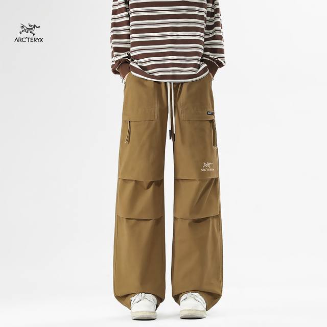 Arcteryx Overseas Version 25Ss New Three-Color High-Quality Loose Knit Straight