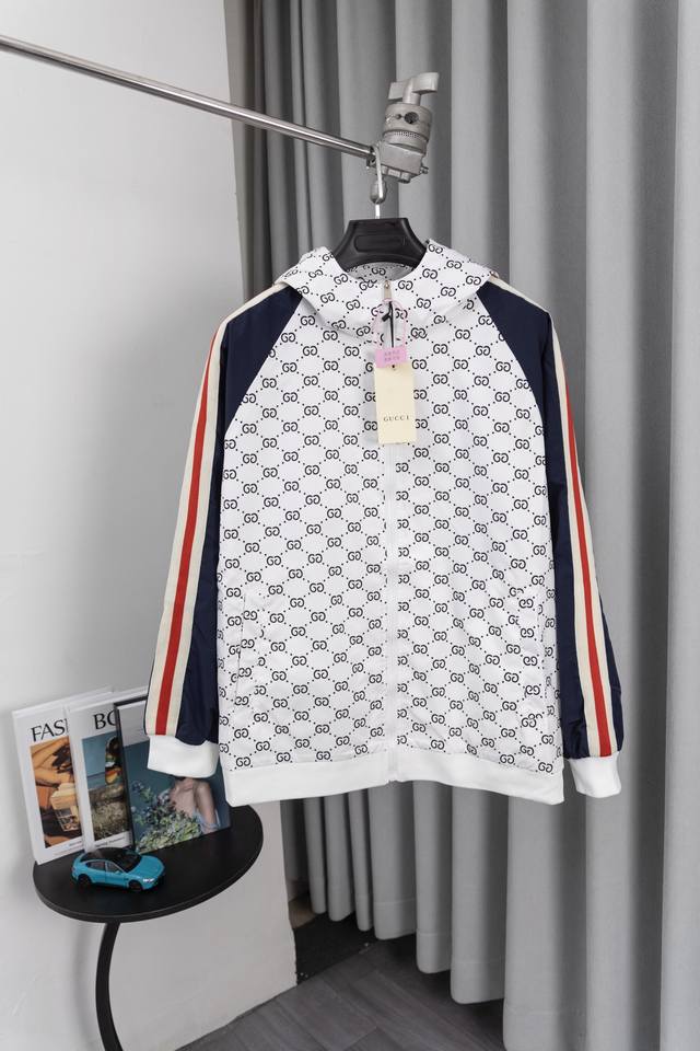 Su Style No. M006 Gucci Autumn/Summer New Fashion Hooded Jacket, 100% Polyester