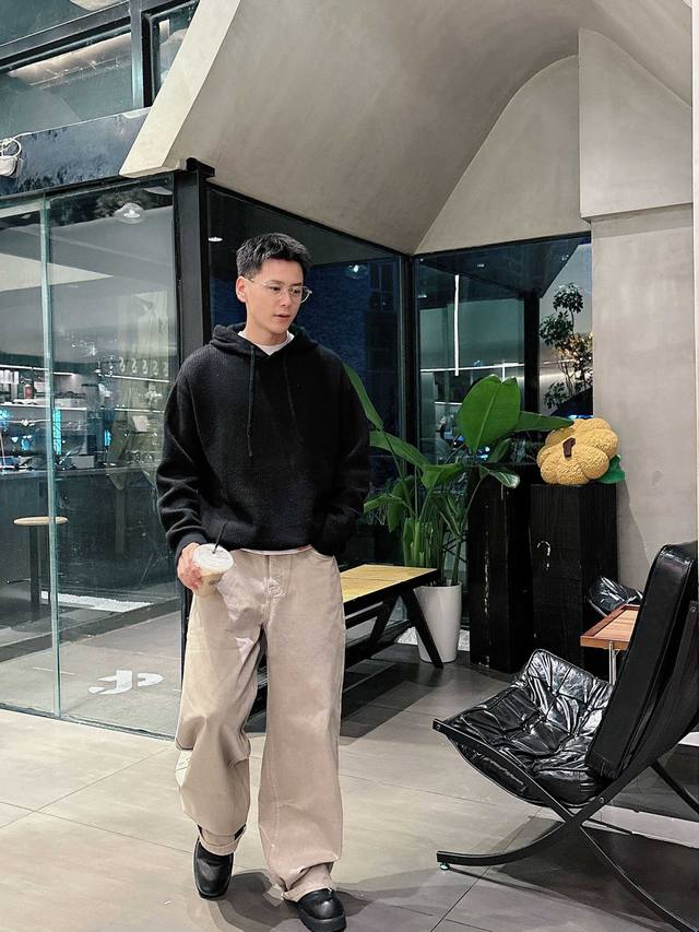 Qian Hermes 2025 Autumn/Winter New Sweater! Premium wool, simple yet sophisticat