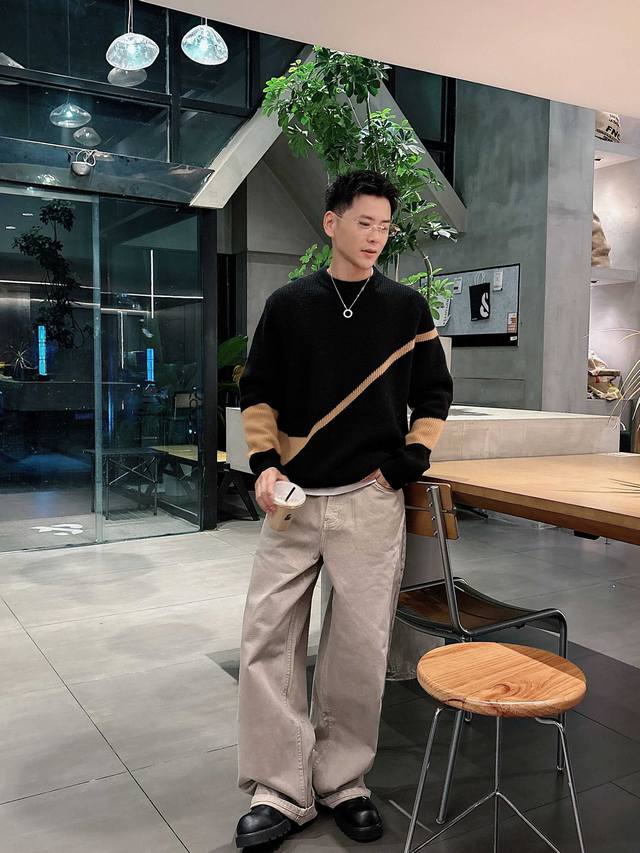 Qian Zegna 2025 Autumn/Winter New Sweater! Premium wool, simple yet sophisticate