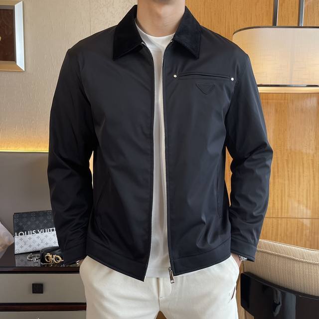 Prada SS Autumn Hot Selling Jacket, made of custom high-quality polyester fiber