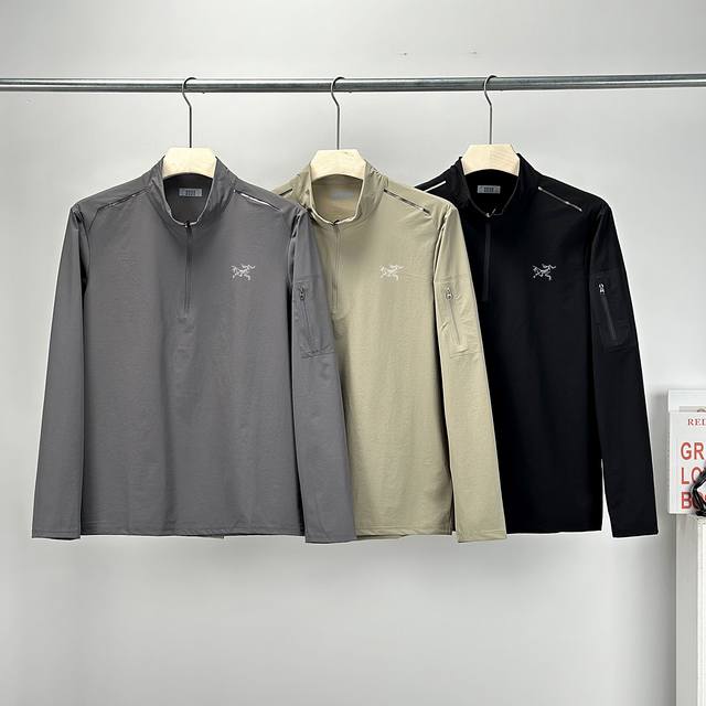 Available from Ddd. Arc'teryx's new half-zip, four-way high-elasticity, high-qua