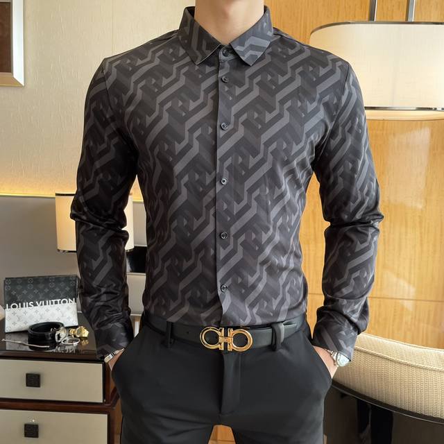 Fendi Ss Fashion Hot Selling Item, Premium Long-Sleeved Shirt, sourced from a tr