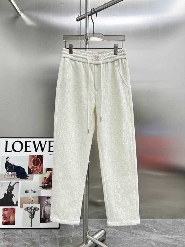 Dior 2025 Spring/Summer Early Autumn New Men's Casual Pants, High-End Version! C