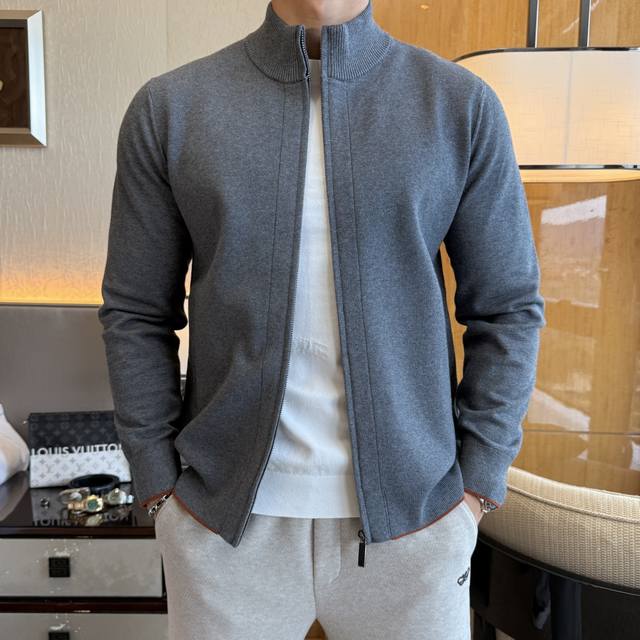 Genia 2025 Autumn/Winter Hot Selling Premium Knit Jacket, made with custom high-