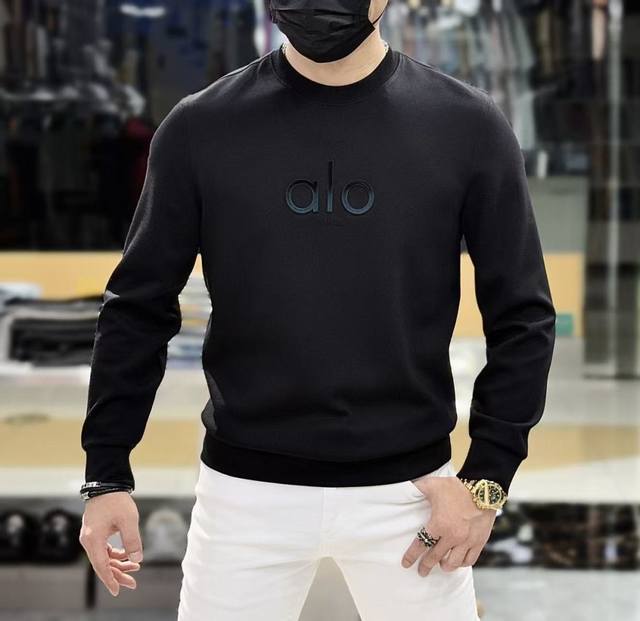 Alo 2025Ss Autumn Hot New Arrival, Top-Quality Fashion Pullover Sweatshirt, a cl