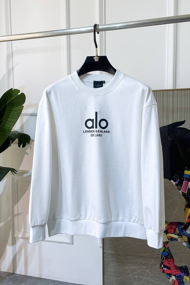 Alo 2025Ss Autumn Hot New Arrival: Top-Quality Fashionable Pullover Loose-Fit Sw