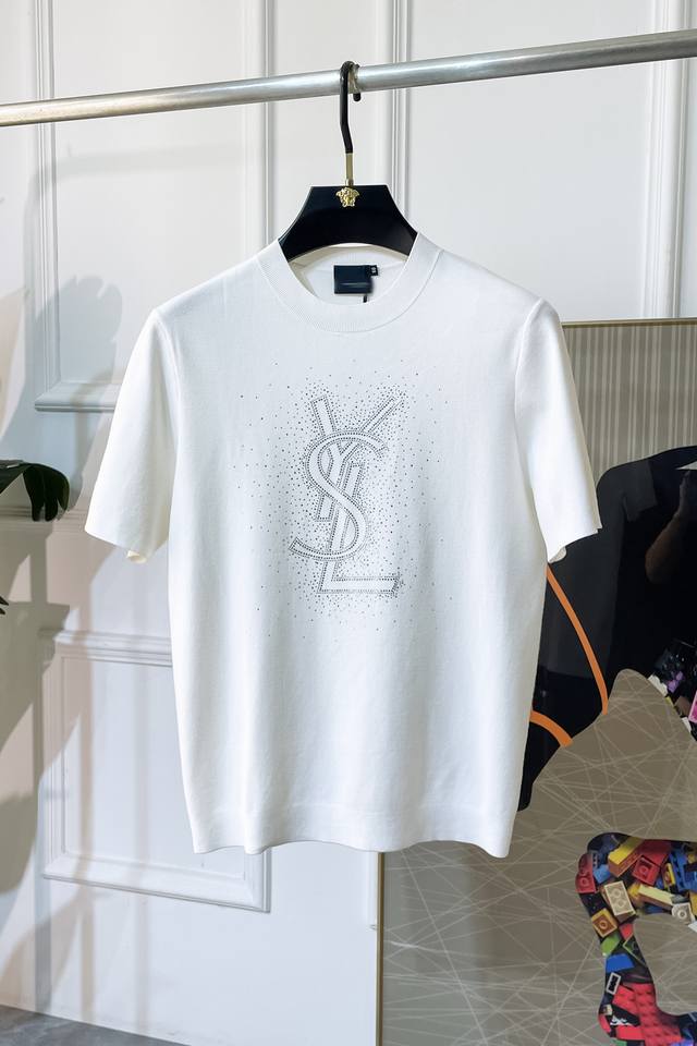YSL - 2025 Autumn/Winter Short-Sleeve Sweater Collection! A must-have for casual
