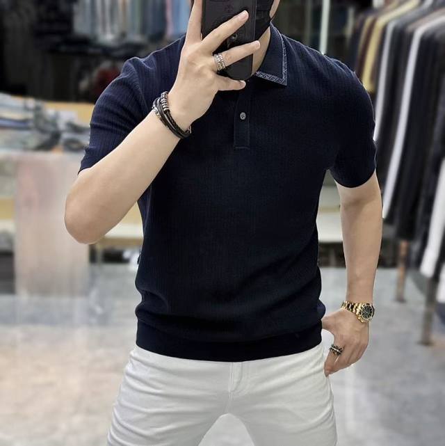 Bv - 2025 Autumn/Winter Short-Sleeve Knit Sweater Series! A must-have for casual