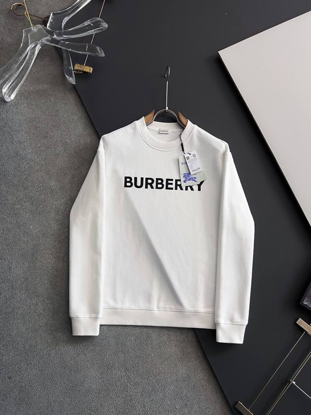 Burberry 2025 Autumn/Winter New Sweatshirt, exquisite craftsmanship, crew neck s