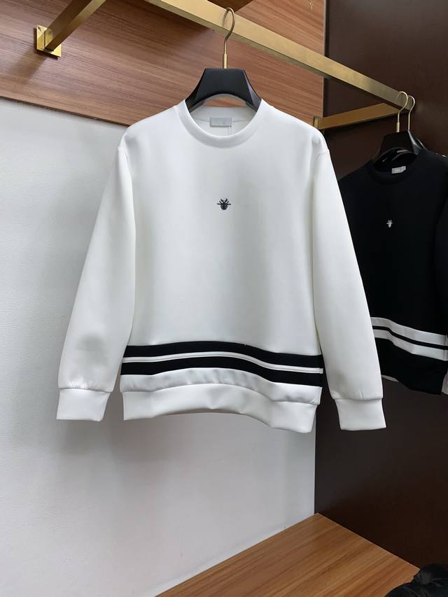 Dior 2025 Fall/Winter New Arrival, Men's Basic Crew Neck Long-Sleeve Sweatshirt/