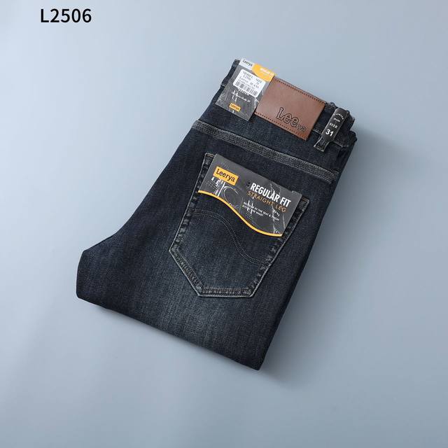 Lee 2025 Early Autumn New Men's Jeans - Original Fabric, Original Wash! Imported