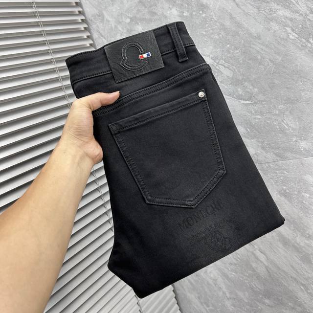 Meng's 2025 Autumn/Winter New Heavy-Duty Casual Jeans, made with imported high-q