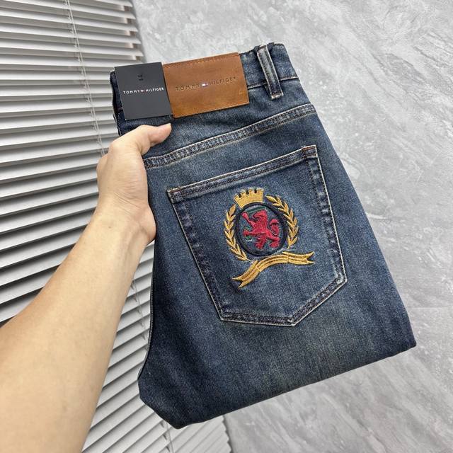 Tm''2025 Autumn New Arrival Slim Fit Men's Jeans - Purebred, a must-have every s