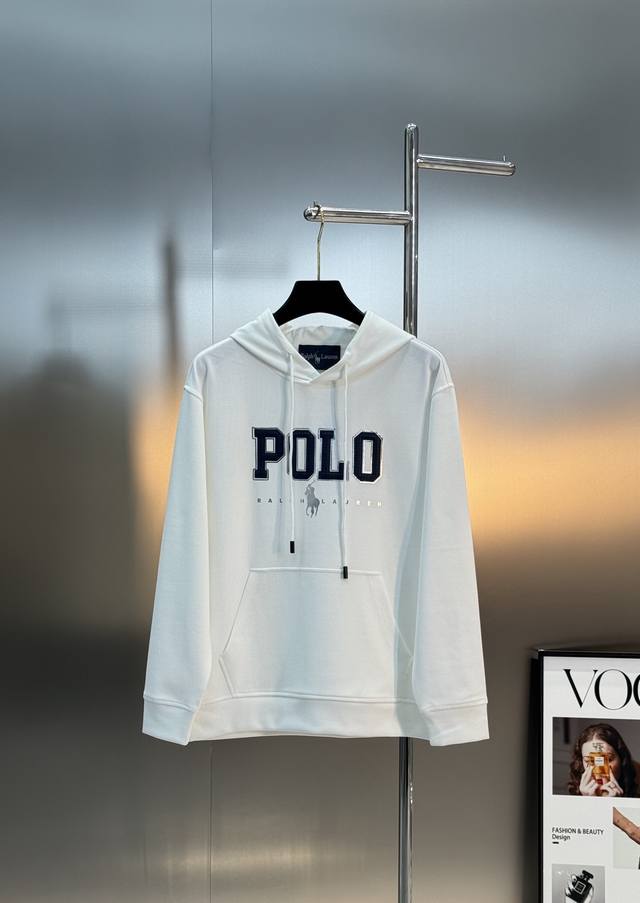 Polo Ralph Lauren 25S New Hooded Sweatshirt. Unisex style
