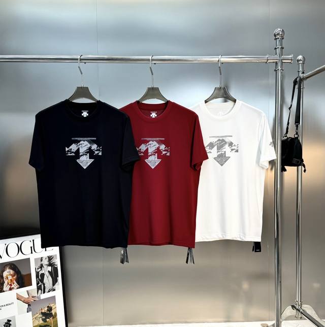 Descent* Basic T-shirt. New 25S style, unisex! Solid color recommended! Classic