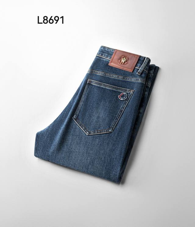 Jh Moncler 2025Ss New Original Single-Style Hot-Selling Jeans Super Custom Style