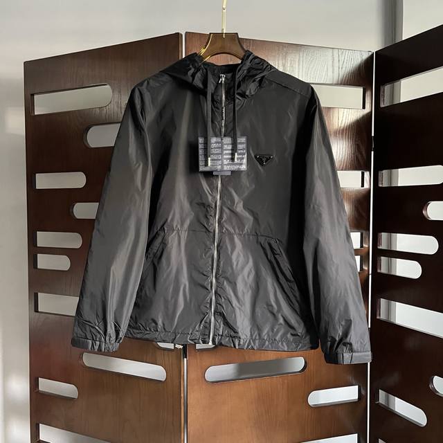 Qiu Prada 2025 New Men's Jacket, Original Single Product with Complete Labels, H