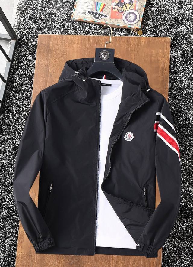 Moncler 2025 Spring/Autumn New Casual Jacket, latest fashionable casual zip-up j