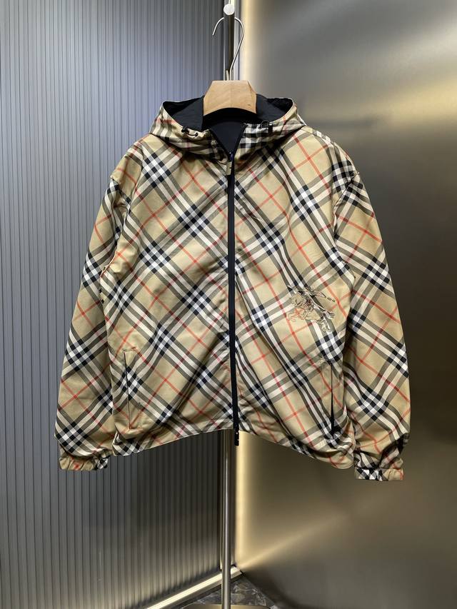 Bbr Top-quality original Fw autumn/winter new reversible design vintage plaid lo