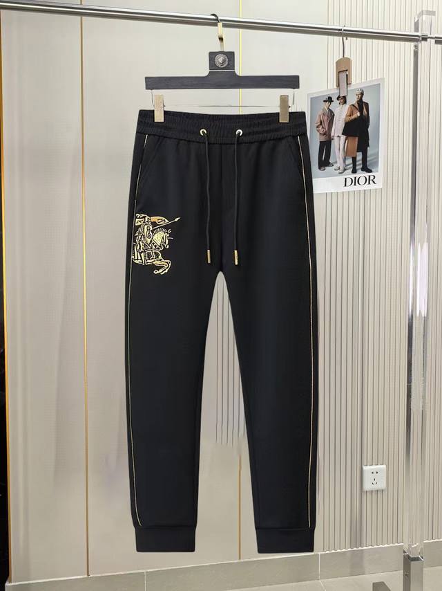 Burberry 2025 Spring Newest Casual Pants, 1:1 Top-Quality Replica from Official