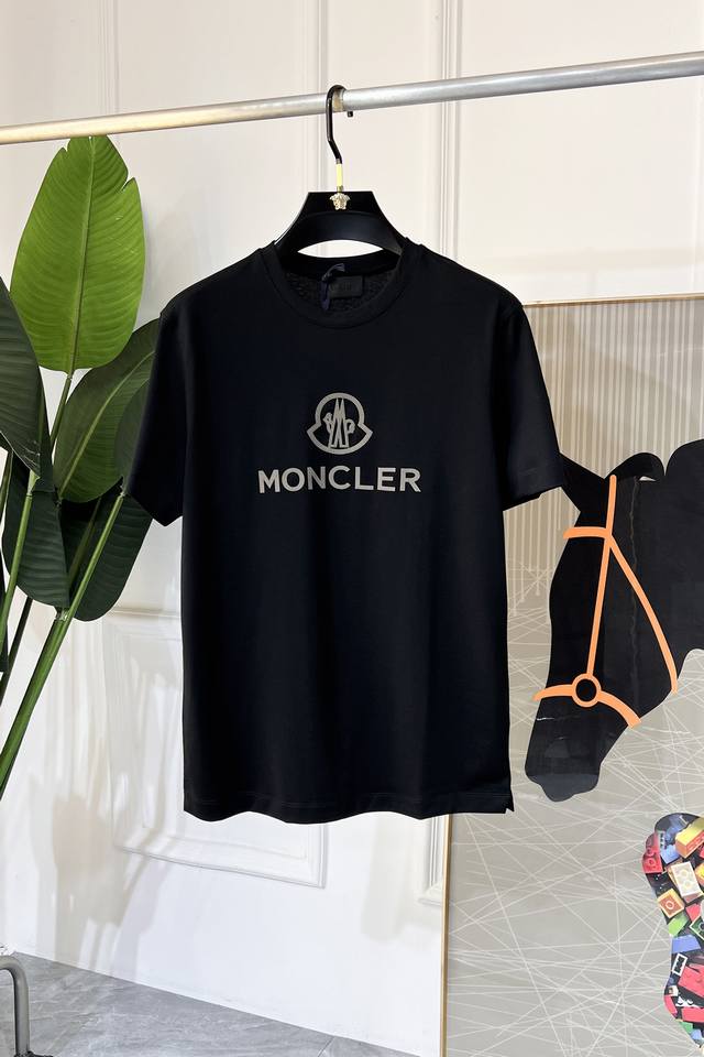 Moncler 2025Ss Year of the Snake Spring/Summer Premium Short-Sleeve T-Shirt, Off