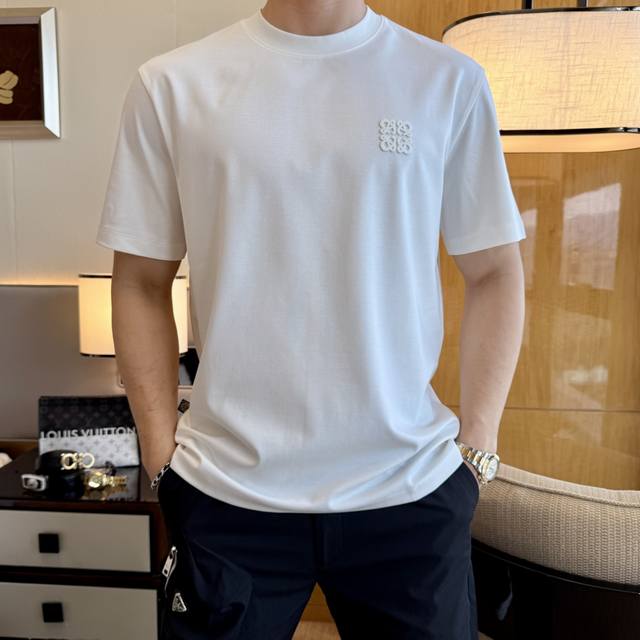 Luo Yiwei 2025Ss Year of the Snake Spring/Summer Premium Loose-fitting Short-sle