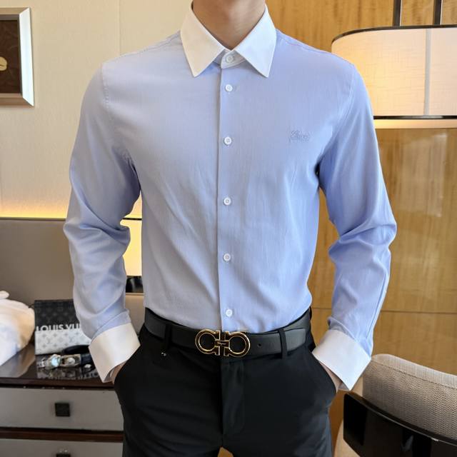 Gucci 2025 Spring/Summer Fashion Hot Selling Long-Sleeve Shirt, sourced from a t