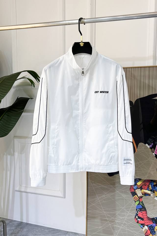 Off 2025Ss Year of the Snake Spring Jacket, made of custom high-quality polyeste