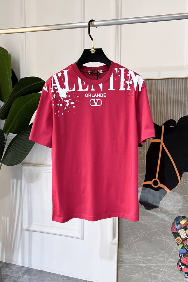 Valentino 2025Ss Year of the Snake Spring/Summer Premium Loose Fit Short-Sleeve