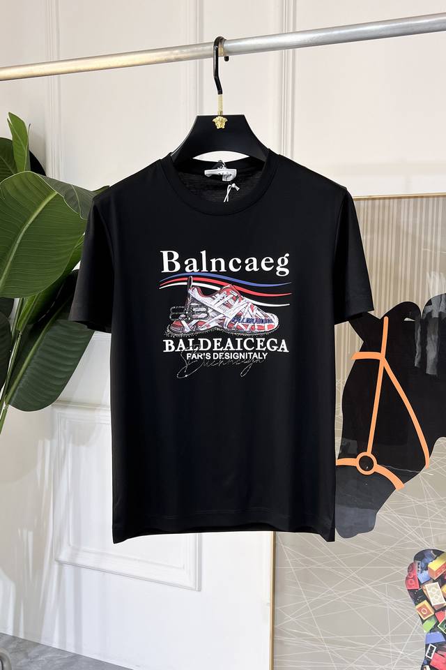Balenciaga 2025 Spring/Summer Year of the Snake Commemorative Short-Sleeve T-Shi