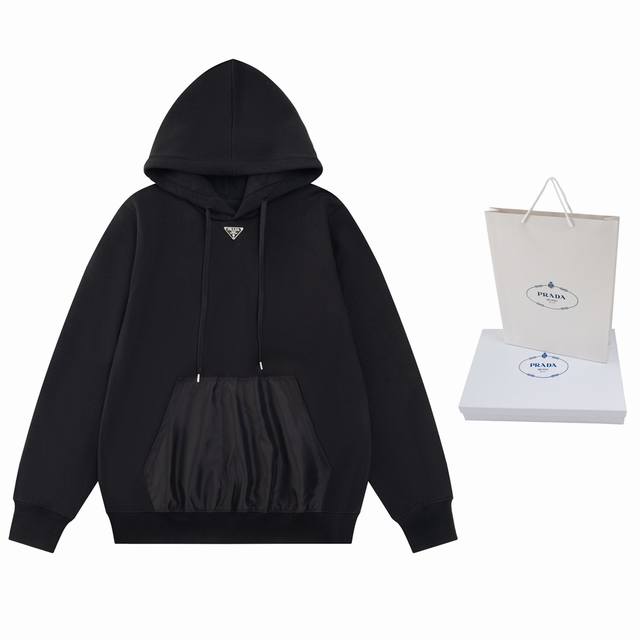 Top-tier version. Official website quality. Prada Ss triangle steel logo nylon p
