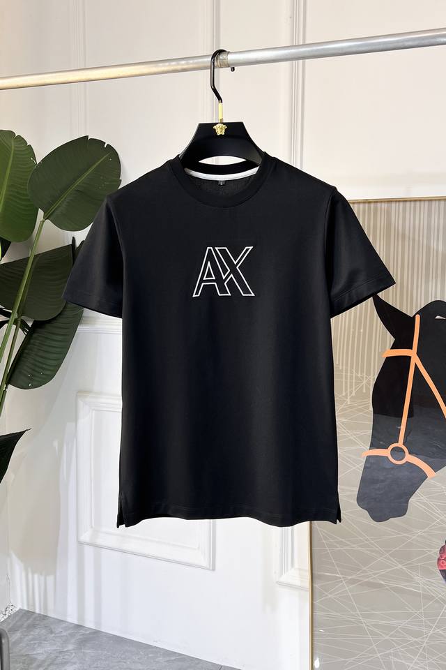 Armani 2025Ss Year of the Snake Spring/Summer Premium Short-Sleeve T-Shirt, Offi