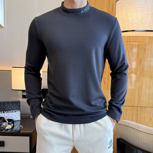 Lv Ss Autumn Hot Selling Thin Fleece Long-Sleeve T-Shirt. Made with custom high-