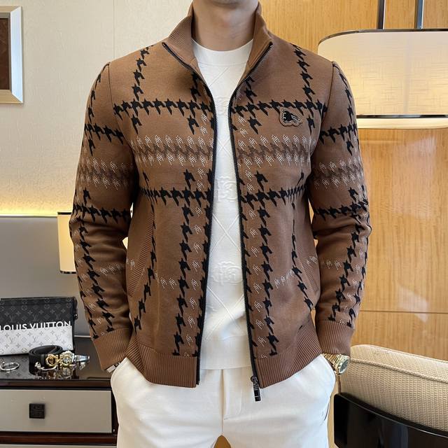 Return/Exchange after the New Year for Burberry Ss Fall Hot Selling Knit Jacket,