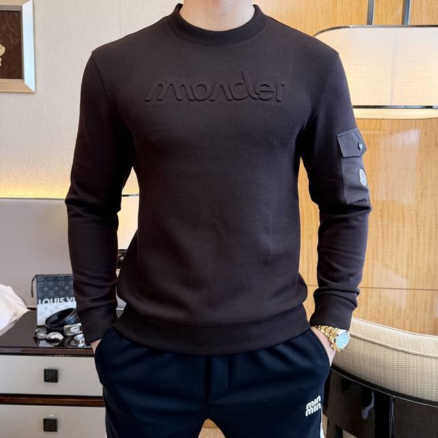 Moncler SS Autumn Hot New Arrival: Top-Quality Fashionable Pullover Fleece Sweat