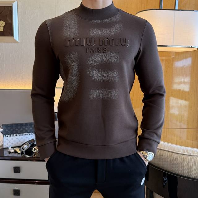 MiuMiuSs's hottest new autumn style: the highest quality fashionable pullover sw