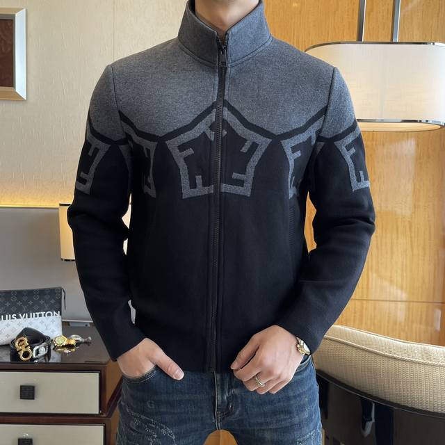 Fendi SS Autumn Hot Selling Wool Jacket, made of custom high-quality polyester f