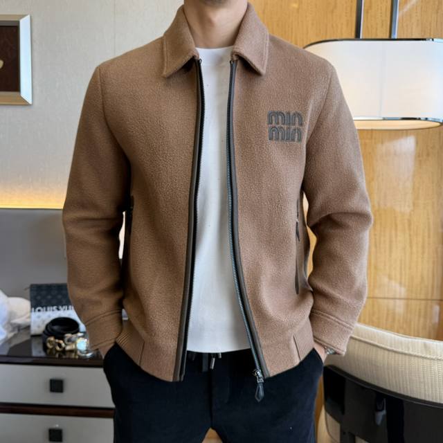 MiuMiuSs Autumn Hot Selling Wool Jacket, Top Quality Version on the Market! Cust