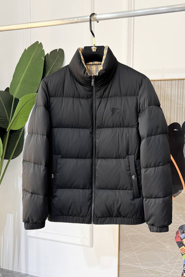 Burberry - Men's Business Casual Reversible Down Jacket, sourced from Hong Kong