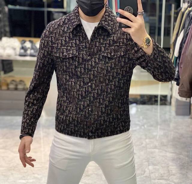 Dior Autumn/Winter Hot Selling Jacket, Top-Quality Version on the Market! Custom