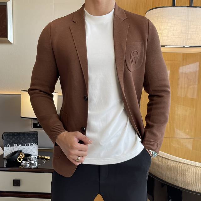 Lv Ss Autumn Hot Selling Casual Knitted Blazer: The most fashionable and simple