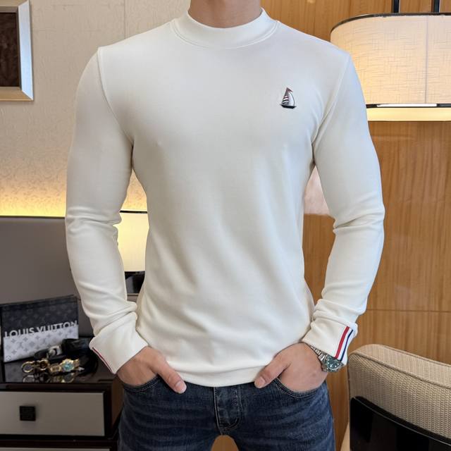 Tb Ss Autumn Hot Selling Cashmere Long-Sleeve T-Shirt. Made with custom high-gra