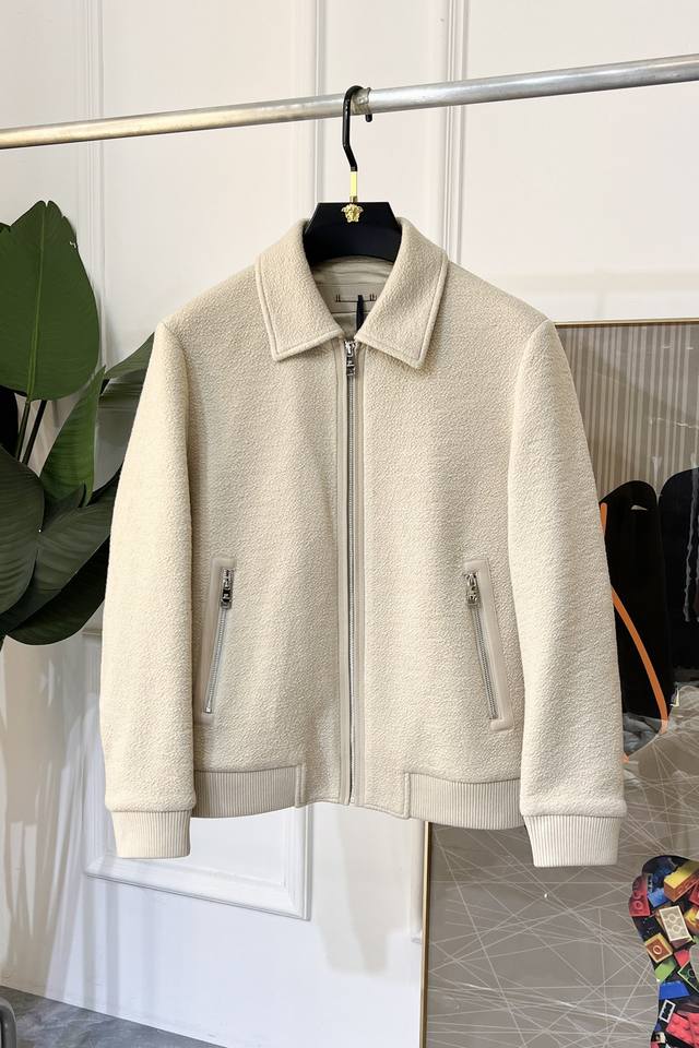 Lv Ss Autumn Hot Selling Wool Jacket, made with custom high-quality polyester wo