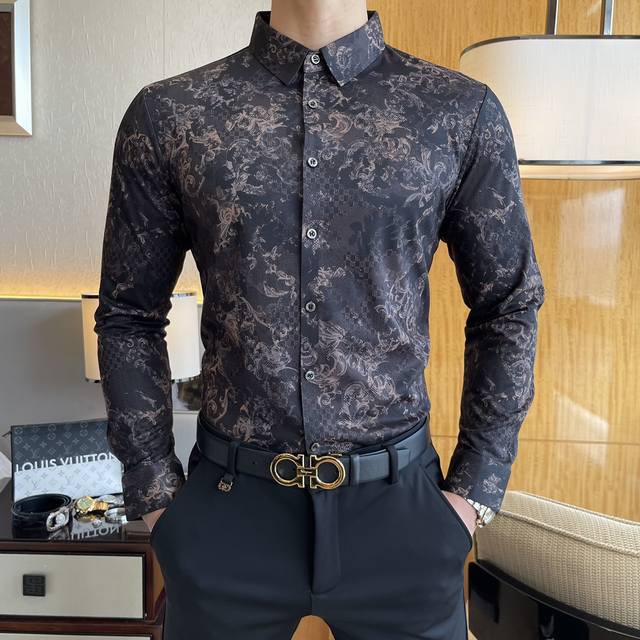 Lv Ss Autumn Fashion Hot Selling Long-Sleeved Shirt, sourced from a trading comp