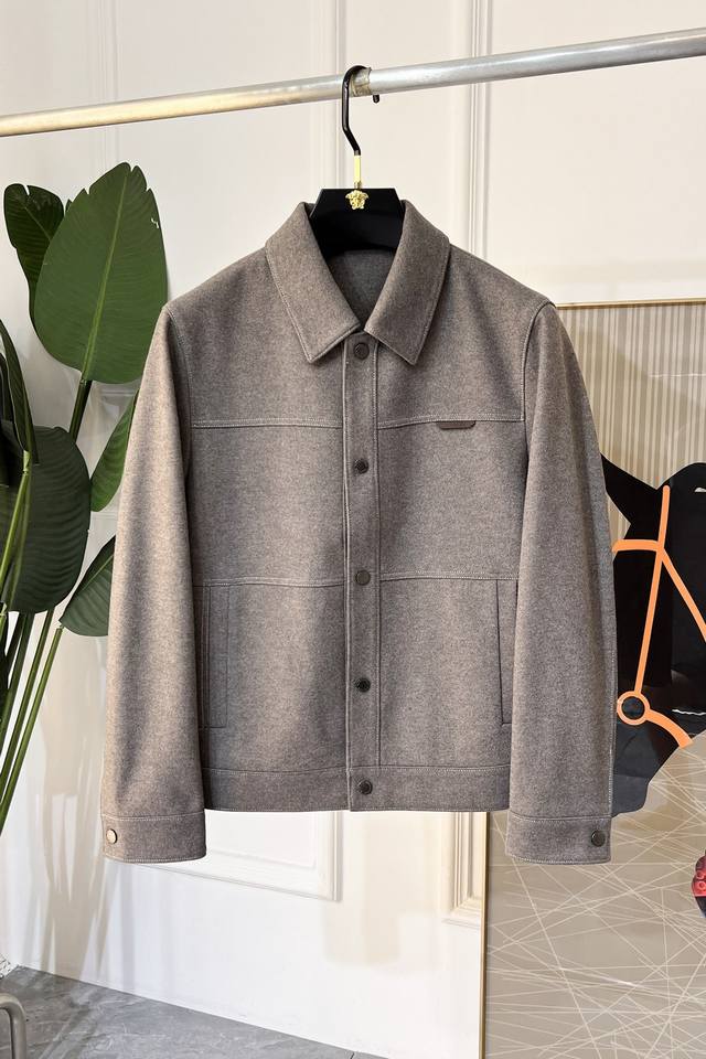 Genia Ss Autumn Hot Selling Wool Jacket, made of custom high-quality polyester f