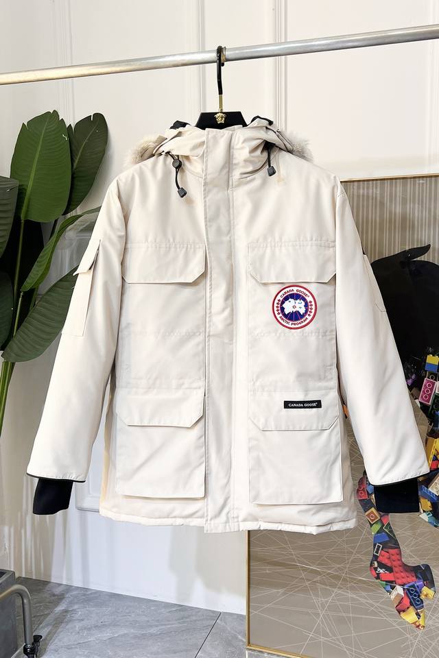 Top-tier genuine Canada Goose 2024 new style 2008 couple's expedition style park