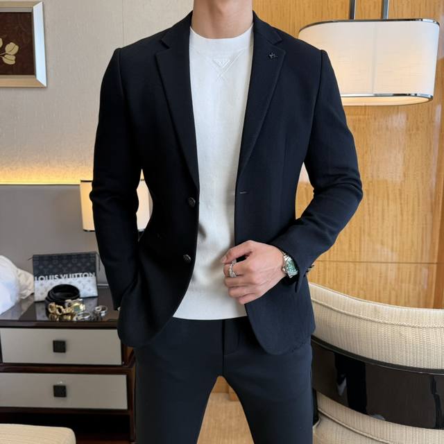 Lv Ss Autumn Hot Selling Casual Wool Suit Jacket: The most fashionable and simpl